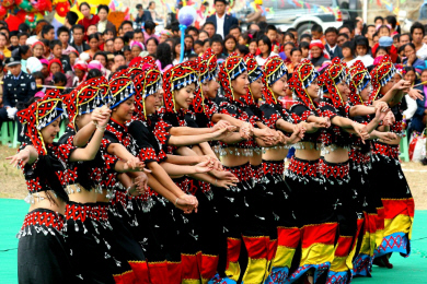 Yunnan - Ethnic Festival, Jinghong.jpg (314140 bytes)